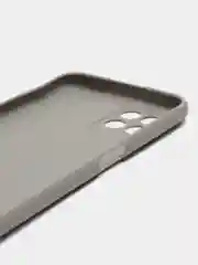 Серый чехол на Realme 8i силиконовый, матовый