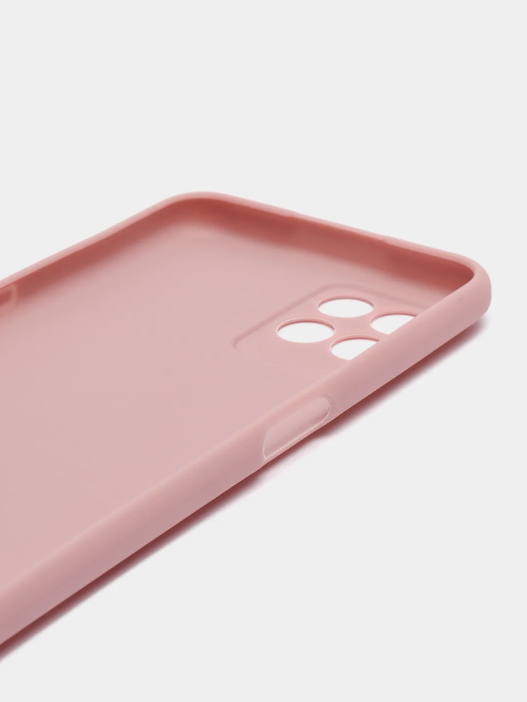 Коралловый меланж чехол на Realme 8i силиконовый, матовый
