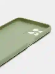 Оливковый чехол на Realme 8i силиконовый, матовый
