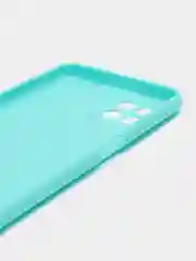 Бирюзовый чехол на Realme 8i силиконовый, матовый