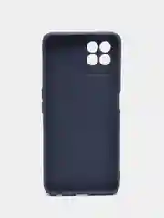 Синий чехол на Realme 8i силиконовый, матовый