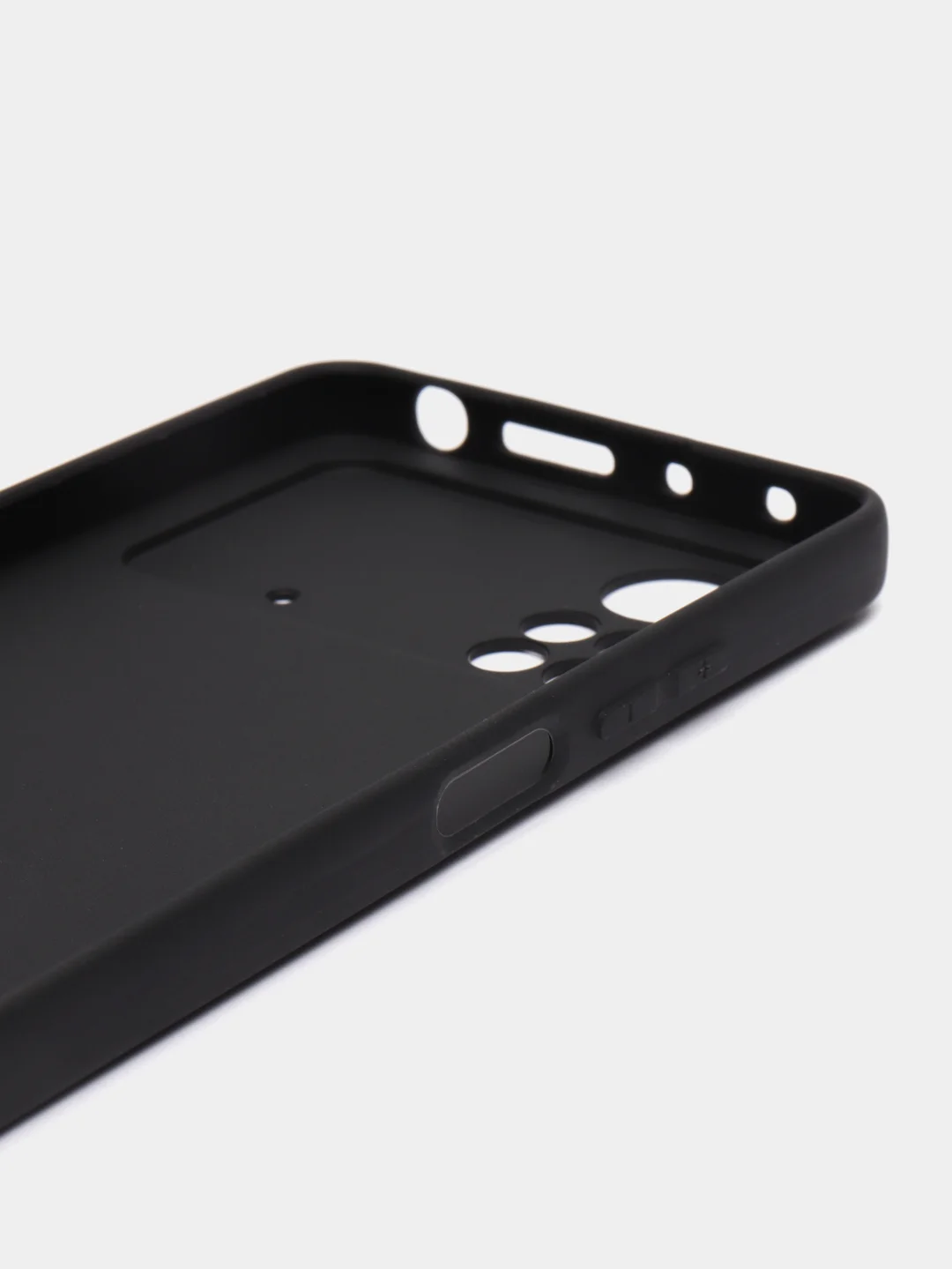 Чехол для Xiaomi Poco X4 Pro 5G, силиконовый, черный, матовый, с защитой камеры