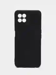 Черный чехол на Realme 8i силиконовый, матовый