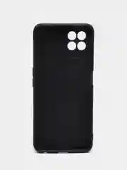 Черный чехол на Realme 8i силиконовый, матовый
