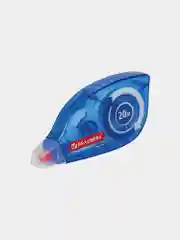 Корректирующая лента BRAUBERG 5 мм х 20 м, корпус синий, механизм перемотки, блистер