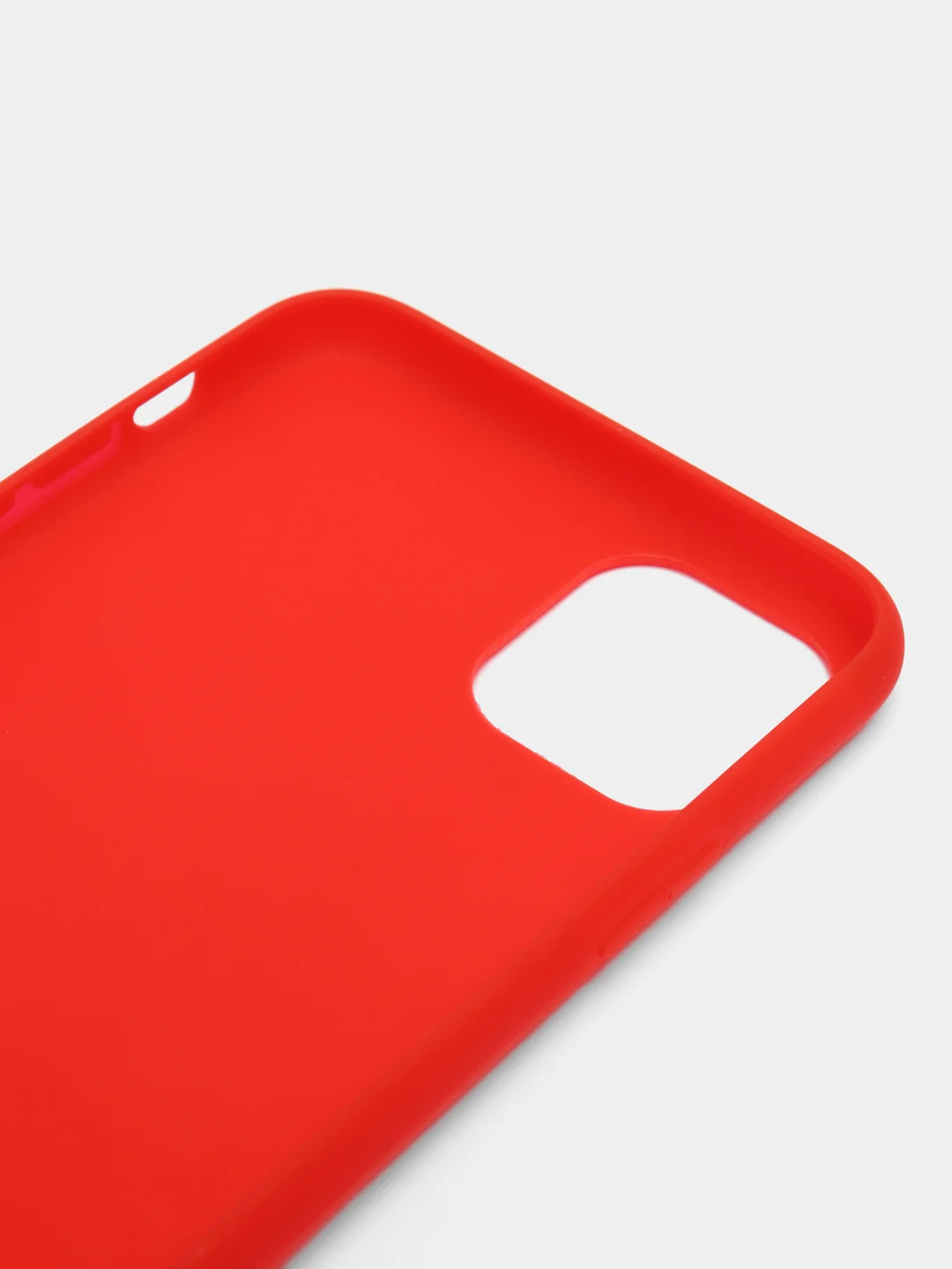 Красный чехол для Apple iPhone 11 Pro Max силиконовый, 14 цветов