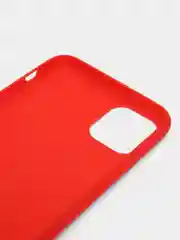 Красный чехол для Apple iPhone 11 Pro Max силиконовый, 14 цветов