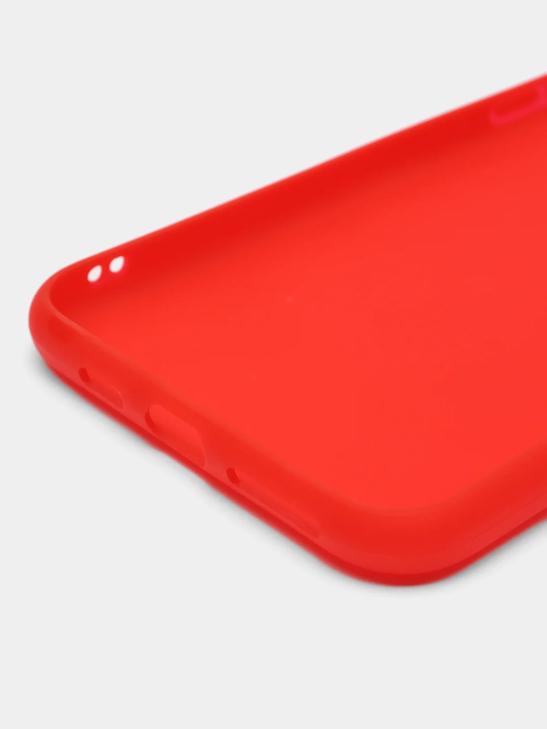 Красный чехол для Apple iPhone 11 Pro Max силиконовый, 14 цветов