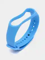 Синий силиконовый ремешок для фитнес-браслетов Xiaomi Mi Band 3 и Mi Band 4