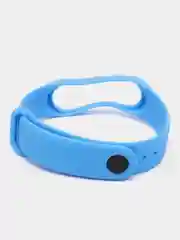 Синий силиконовый ремешок для фитнес-браслетов Xiaomi Mi Band 3 и Mi Band 4