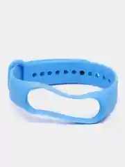 Синий силиконовый ремешок для фитнес-браслетов Xiaomi Mi Band 3 и Mi Band 4