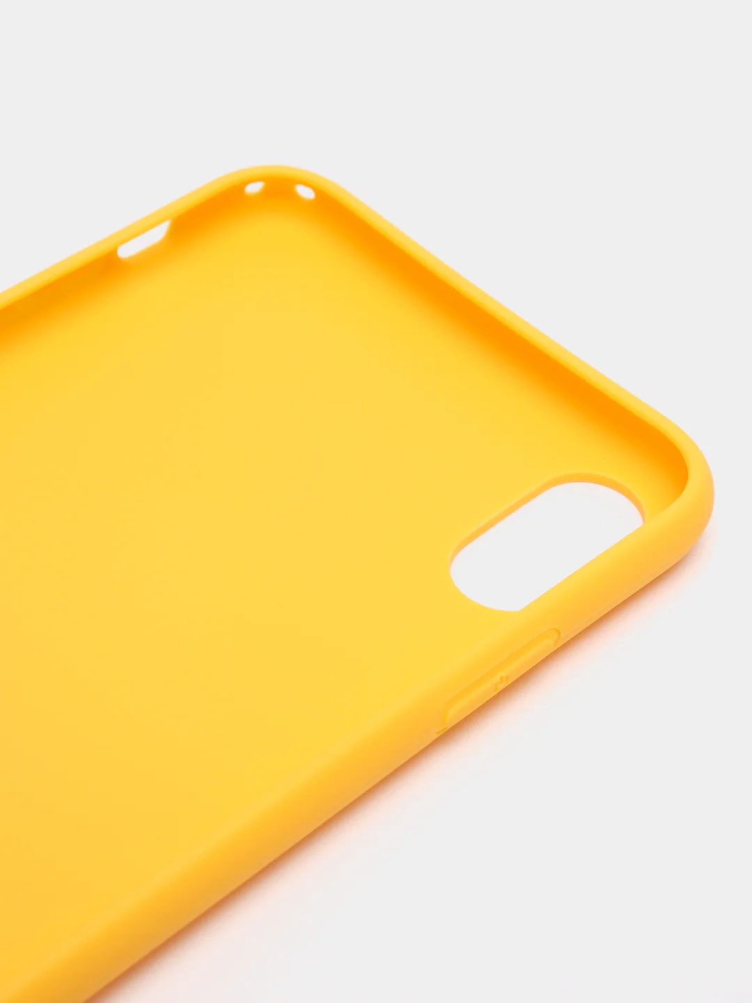 Желтый чехол для Apple iPhone XS Max силиконовый, 14 цветов