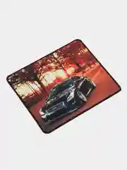 Бордовый игровой коврик для мыши, 250 х 290 х 3 мм
