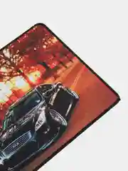 Бордовый игровой коврик для мыши, 250 х 290 х 3 мм