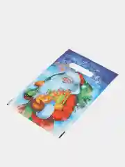 Индиго пакет новогодний,5 шт ,20*30