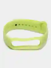 Салатовый силиконовый ремешок для Xiaomi Mi Band 5 / 6 /  7