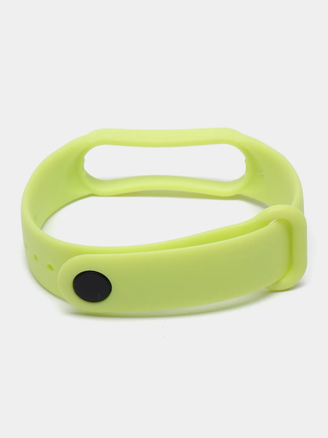 Салатовый силиконовый ремешок для Xiaomi Mi Band 5 / 6 /  7