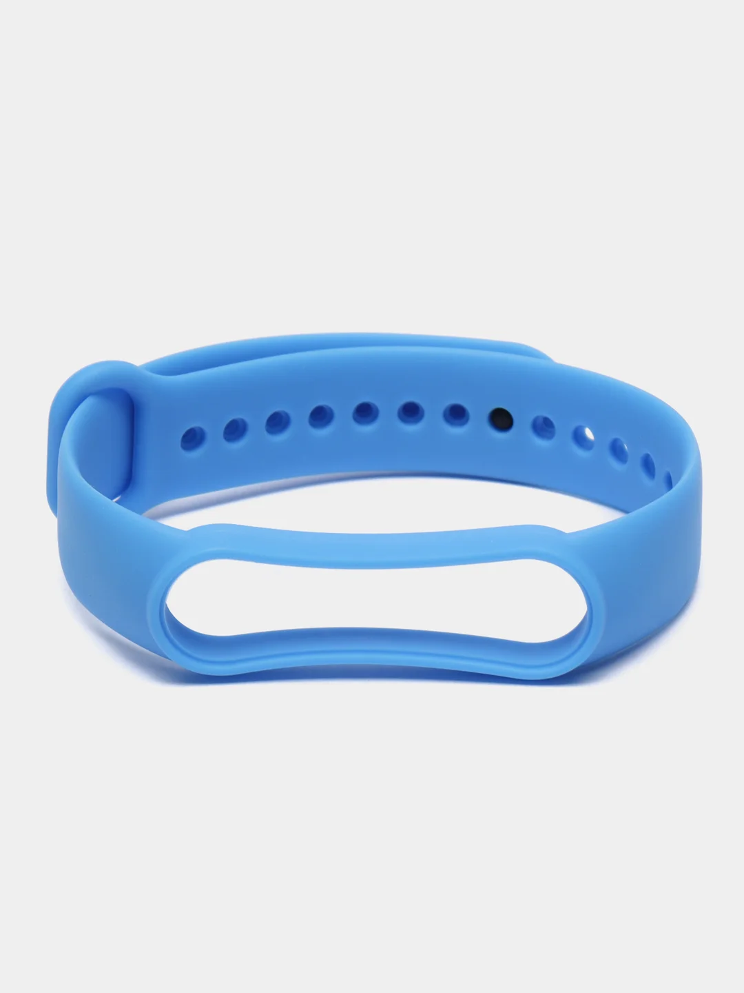 Голубой силиконовый ремешок для Xiaomi Mi Band 5 / 6 /  7