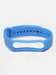 Голубой силиконовый ремешок для Xiaomi Mi Band 5 / 6 /  7