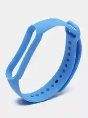 Голубой силиконовый ремешок для Xiaomi Mi Band 5 / 6 /  7