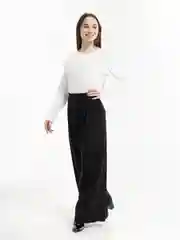Белый лонгслив базовый свободного кроя, из хлопка, 4 цвета