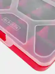 Органайзер Blocker Master-comfort  8", со съёмными разделителями, красный, 200 х 200 х 45