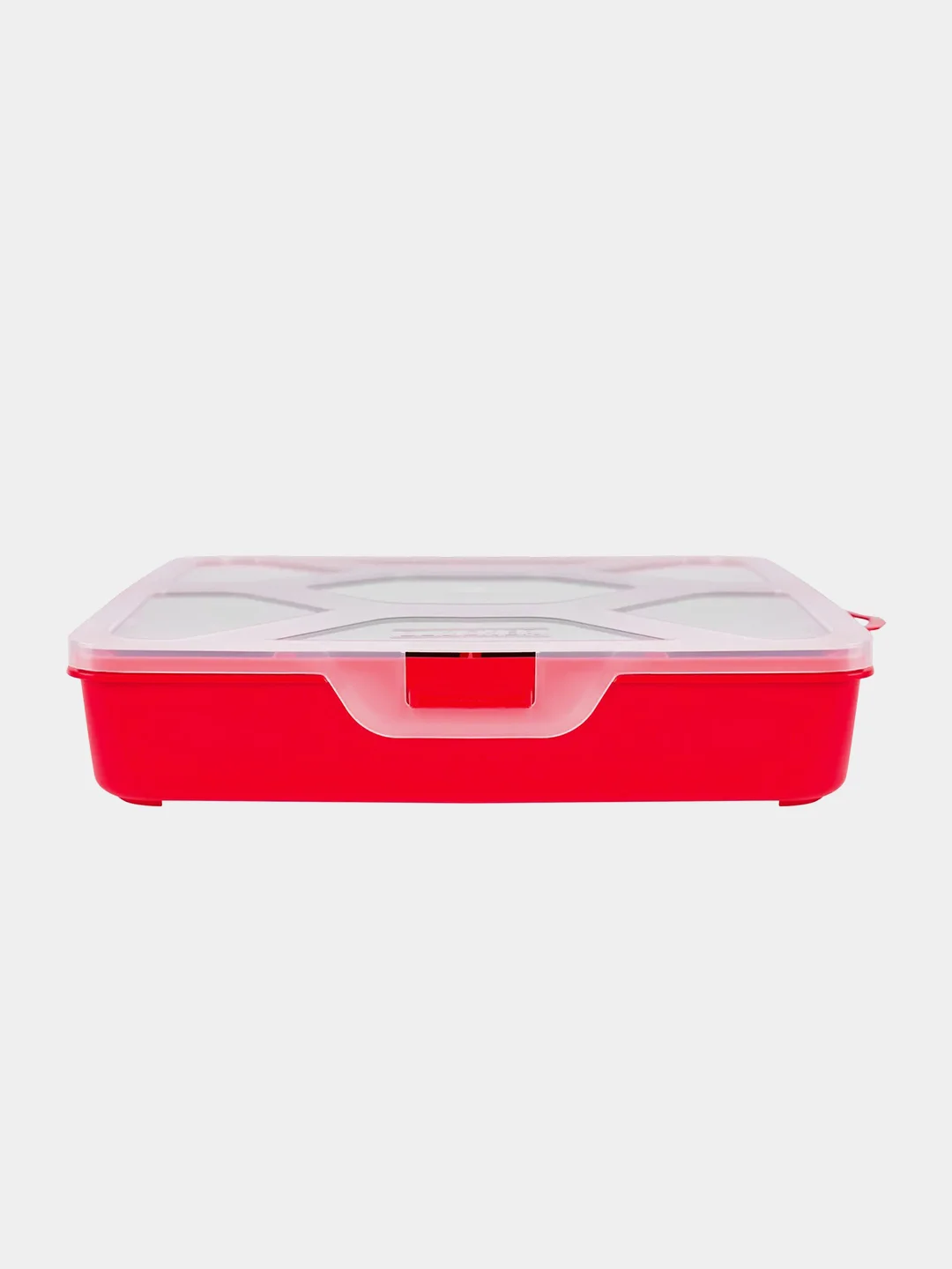 Органайзер Blocker Master-comfort 8", со съёмными разделителями, красный, 200 х 200 х 45