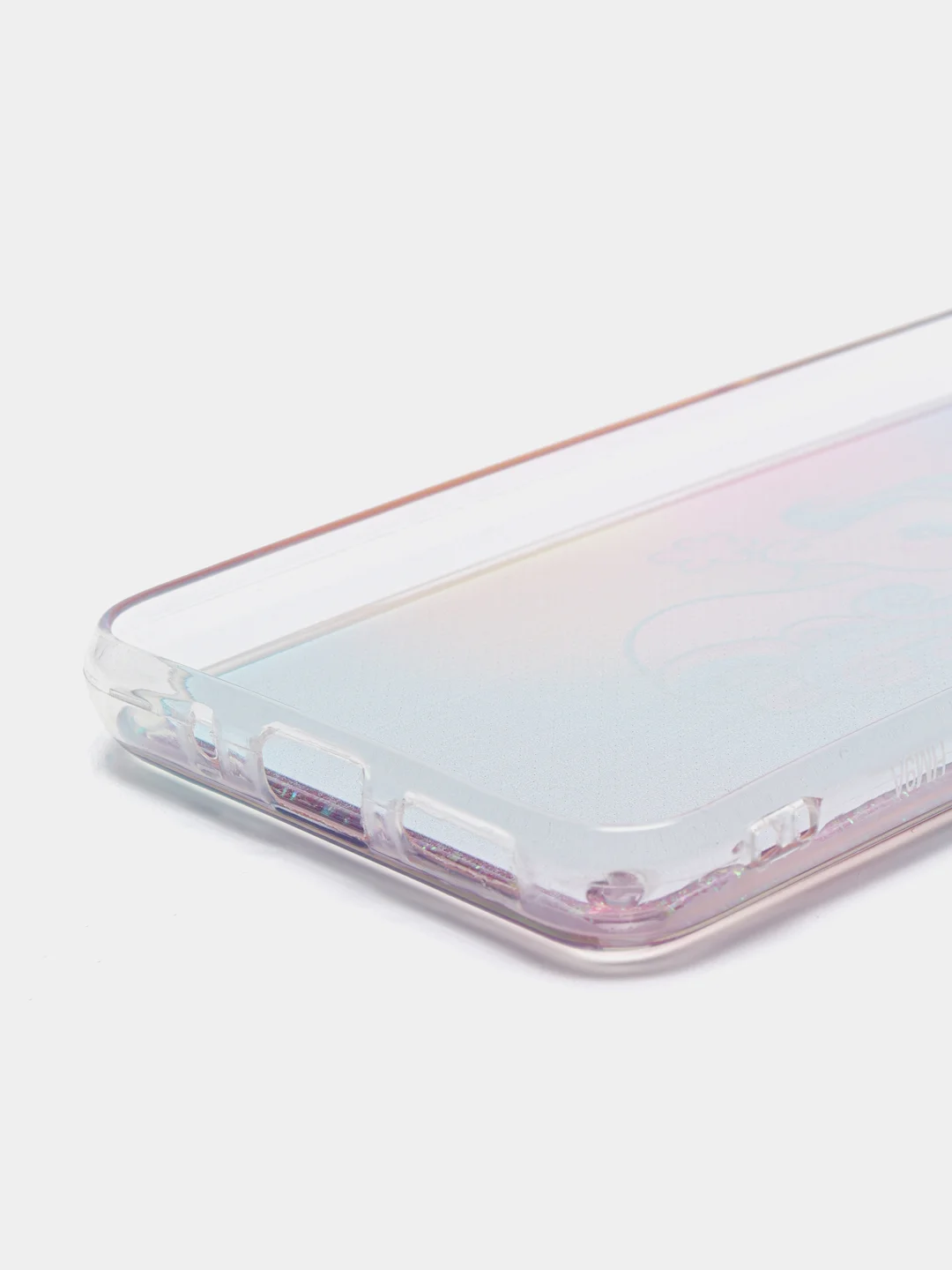 Коралловый чехол Xiaomi Redmi 9A, Сяоми Редми 9А силиконовый переливающийся жидкий с блестками