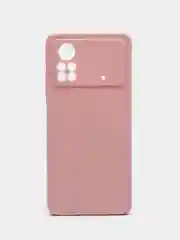 Коралловый меланж чехол для Xiaomi Poco X4 Pro 5G силиконовый, матовый