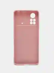 Коралловый меланж чехол для Xiaomi Poco X4 Pro 5G силиконовый, матовый
