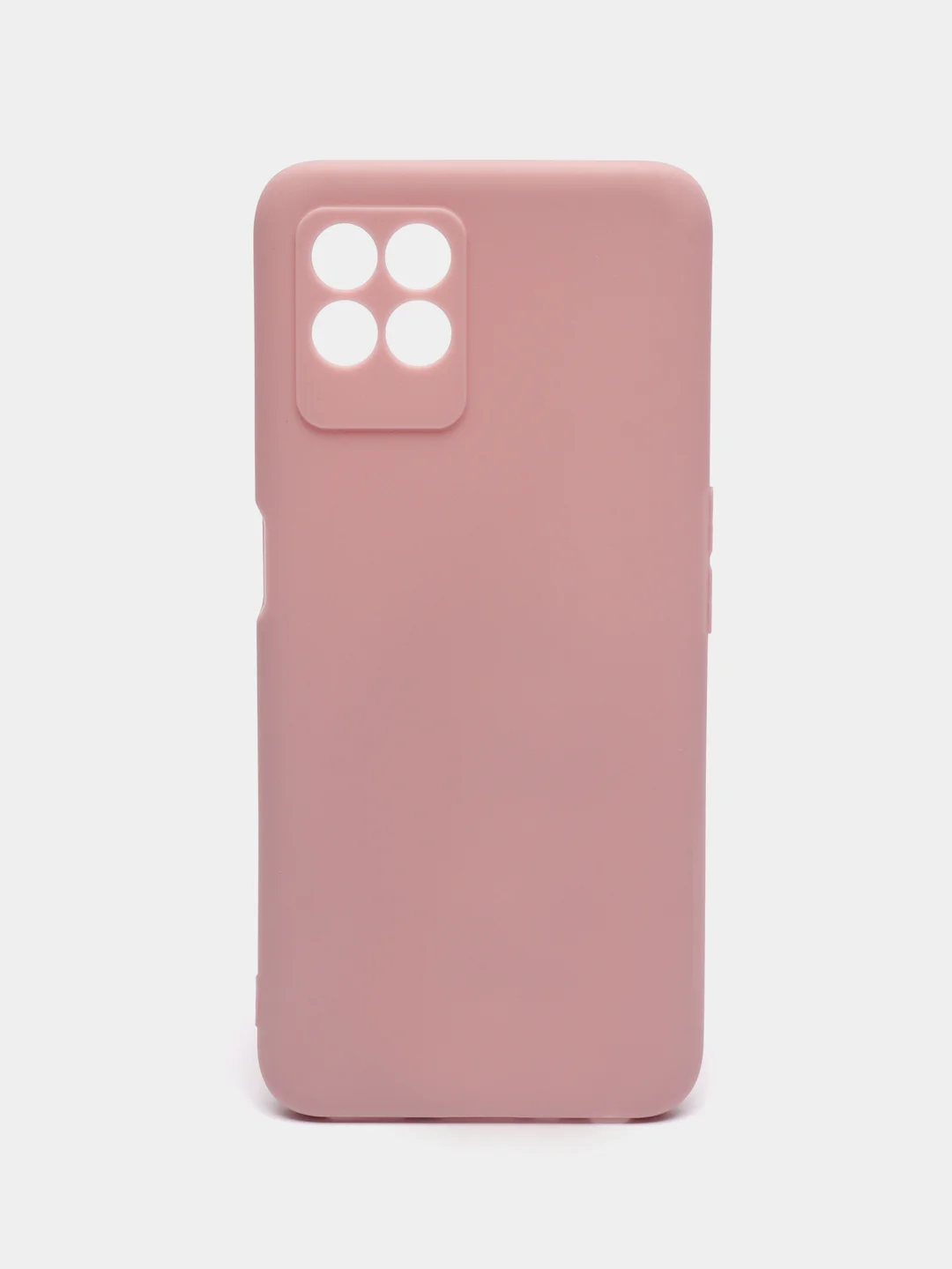 Коралловый меланж чехол на Realme 8i силиконовый, матовый