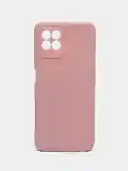 Коралловый меланж чехол на Realme 8i силиконовый, матовый