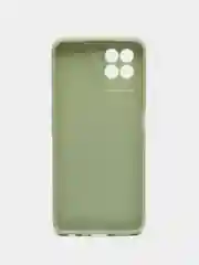 Оливковый чехол на Realme 8i силиконовый, матовый