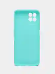 Бирюзовый чехол на Realme 8i силиконовый, матовый