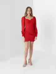 Красный платье Стиль