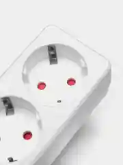 Белый сетевой фильтр, удлинитель, 2 Usb выхода 5 розеток Smartbuy