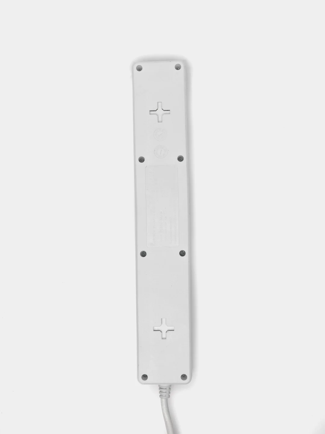 Белый сетевой фильтр, удлинитель, 2 Usb выхода 5 розеток Smartbuy