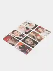 Черный набор K-pop карточек "Stray Kids"