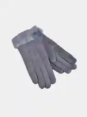 Серый сенсорные женские зимние перчатки