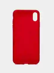 Багровый чехол для iPhone XS Max, силиконовый, 14 цветов