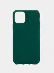 Зеленый чехол для iPhone 11 Pro, силиконовый, 14 цветов