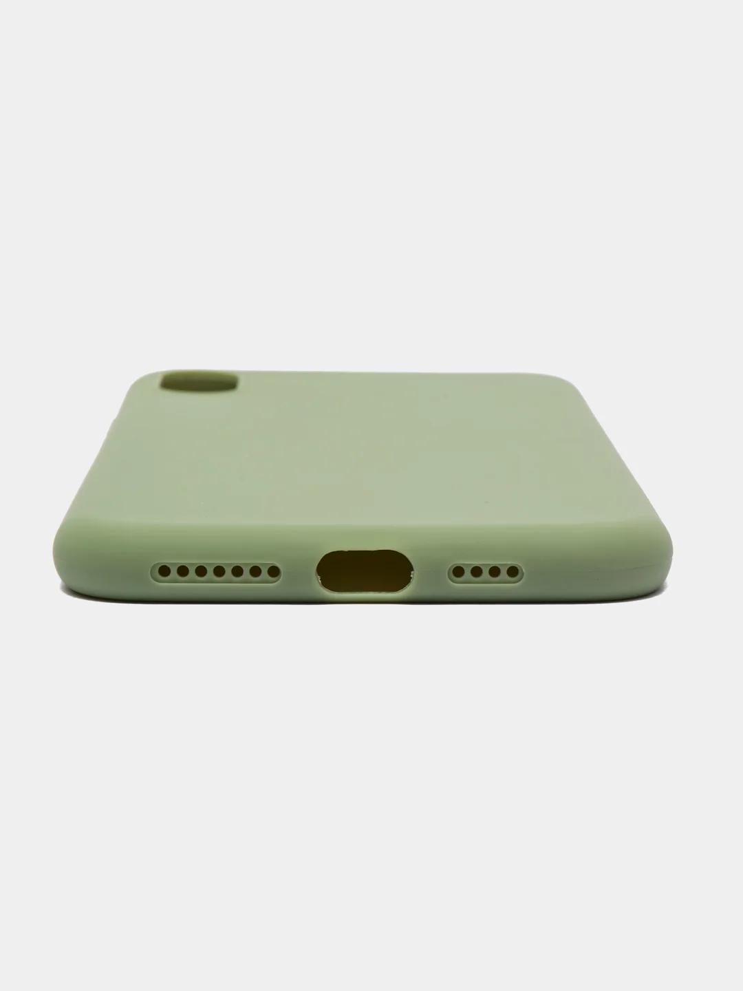 Лайм чехол для iPhone XS Max, силиконовый, 14 цветов
