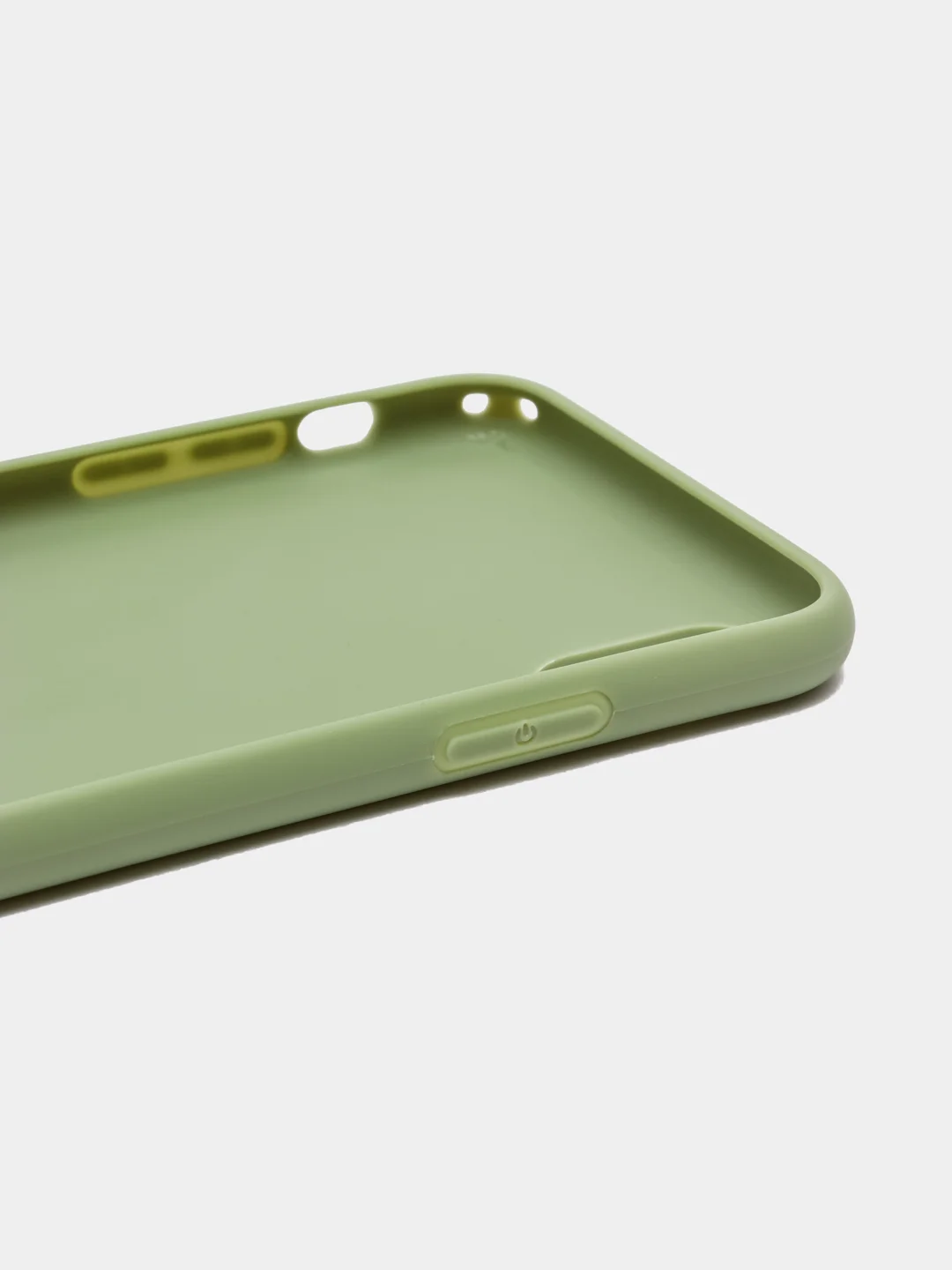 Лайм чехол для iPhone XS Max, силиконовый, 14 цветов