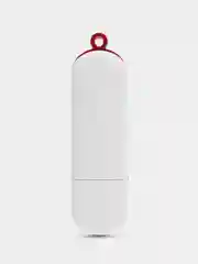 Белый флешка USB Silicon Power LuxMini 320, 16 Гб / 32 Гб / 64 Гб, подарок на 8 марта