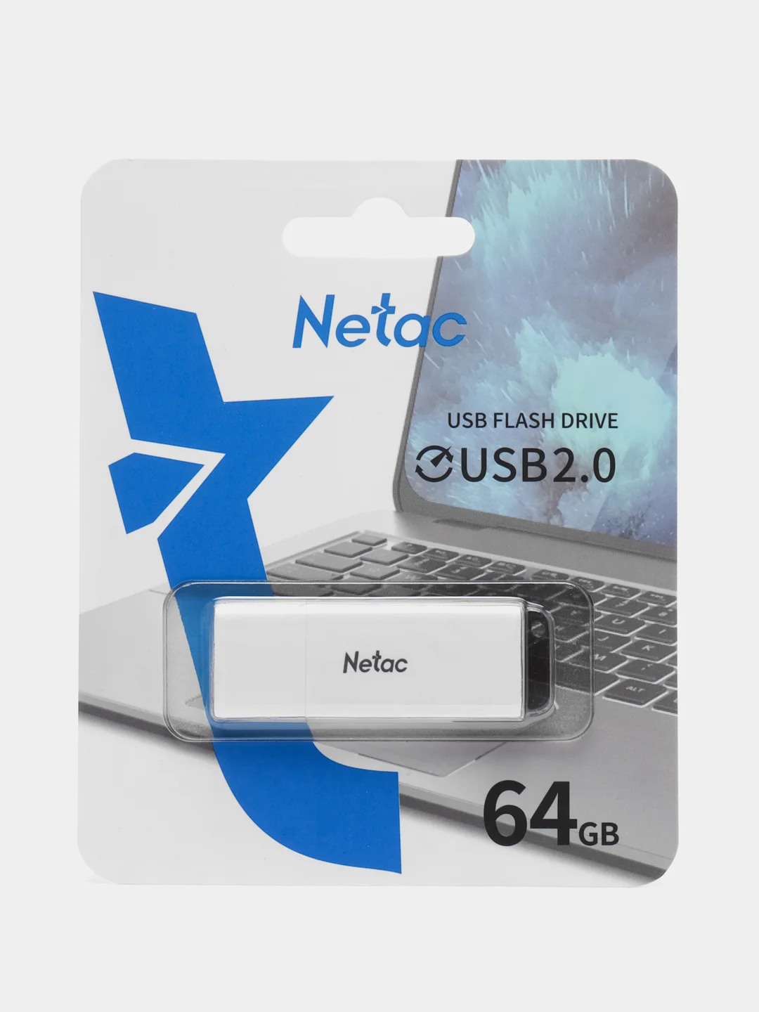 Флешка USB Netac U185, 16 Гб / 32 Гб / 64 Гб / 128 Гб