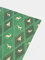 Лайм бумага упаковочная крафтовая "Новый год", 50*70 см