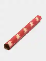 Алый бумага упаковочная крафтовая "Новый год", 50*70 см