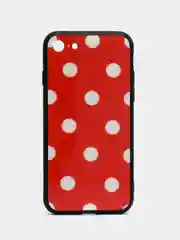 Алый чехол с рисунком iPhone 5 / 5s / Se / 6 / 6s / 7 / 8 / Se 2020