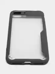 Серый противоударный чехол бампер iPhone 7 / 8 / Se 2020 / X / Xs / 6 Plus / 7 Plus / 8 Plus
