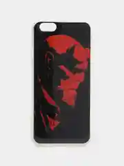 Черный силиконовый чехол iPhone 6 / 6s с рисунком